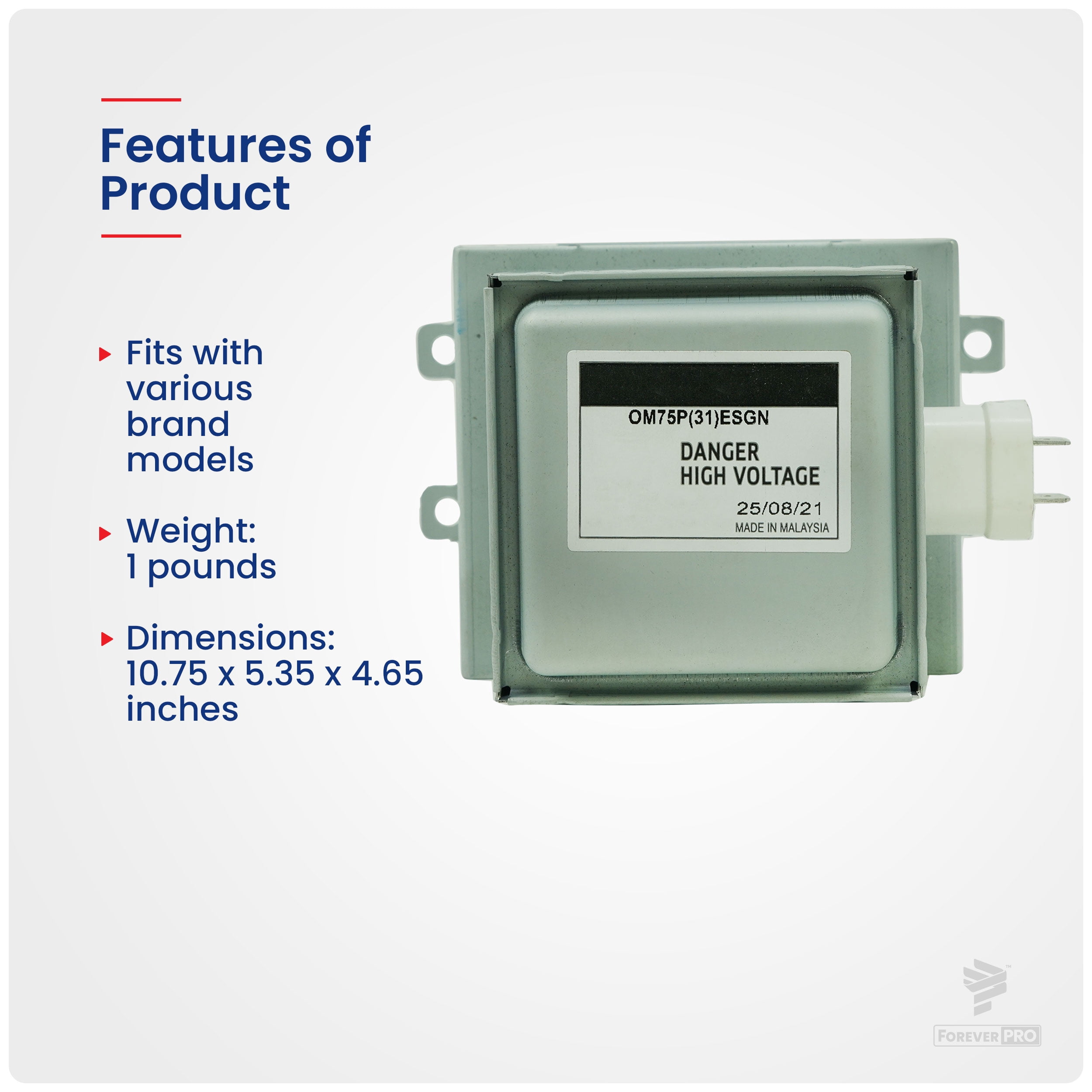 ForeverPRO OM75P(31)ESGN Assy-Mgt for Samsung Appliance OM75P(31)ERH OM75P(31)ESHL OM75P(31)ESS