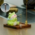 thumbnail image 4 of Fishing Incense Holder Cute Desktop Ornament & Garden, 4 of 6