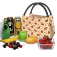 thumbnail image 3 of Disketp Turkey And Autumn Leaves Insulated Bags, Insulated Cooler Bag Totes for Lunch Beach Camping, 3 of 6