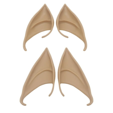 

2 Pairs Cosplay Fairy Elf Ears Halloween Costumes Masquerade Accessories for Women