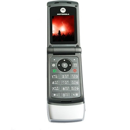Motorola W375 Unlocked GSM Cell Phone, Silver