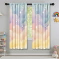 thumbnail image 5 of Blackout Kids Curtains,Soft Cloud Starry Scene Childrens Insulated Curtains Set Of 2,Bedroom Essentials,Toddler Room Decor 42"x63", 5 of 5