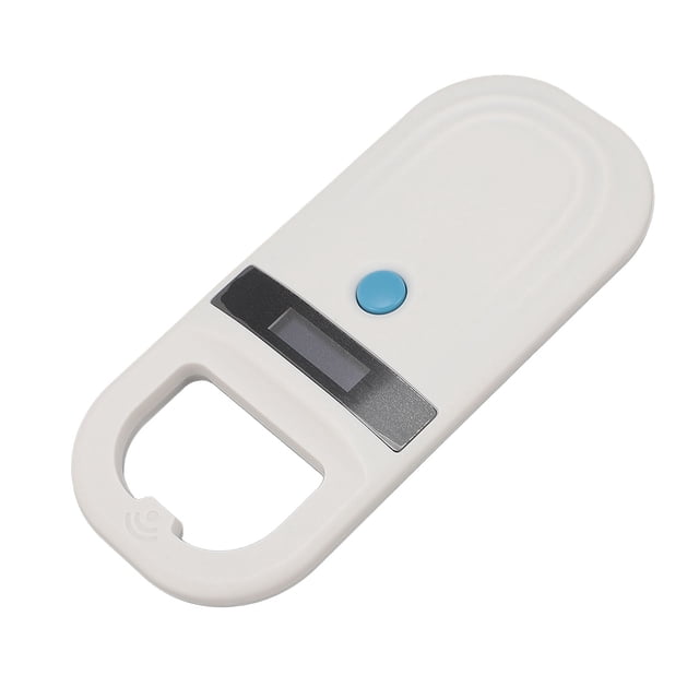 Pet Microchip Scanner, Rechargeable EMID Micro Chip Reader Scanner Pet Chip ID Scanner for Animal Pets Pigs Dogs Cats, Dual Frequency Reading USB Microchip Tag Reader