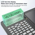 thumbnail image 2 of Desktop Scientific Calculator with Erasable Writing Board, 10-digit LCD Display Foldable Desk Calculator, 2 Line Physics Calculator for School Students, Financial, Office, Business, Engineering, 2 of 7