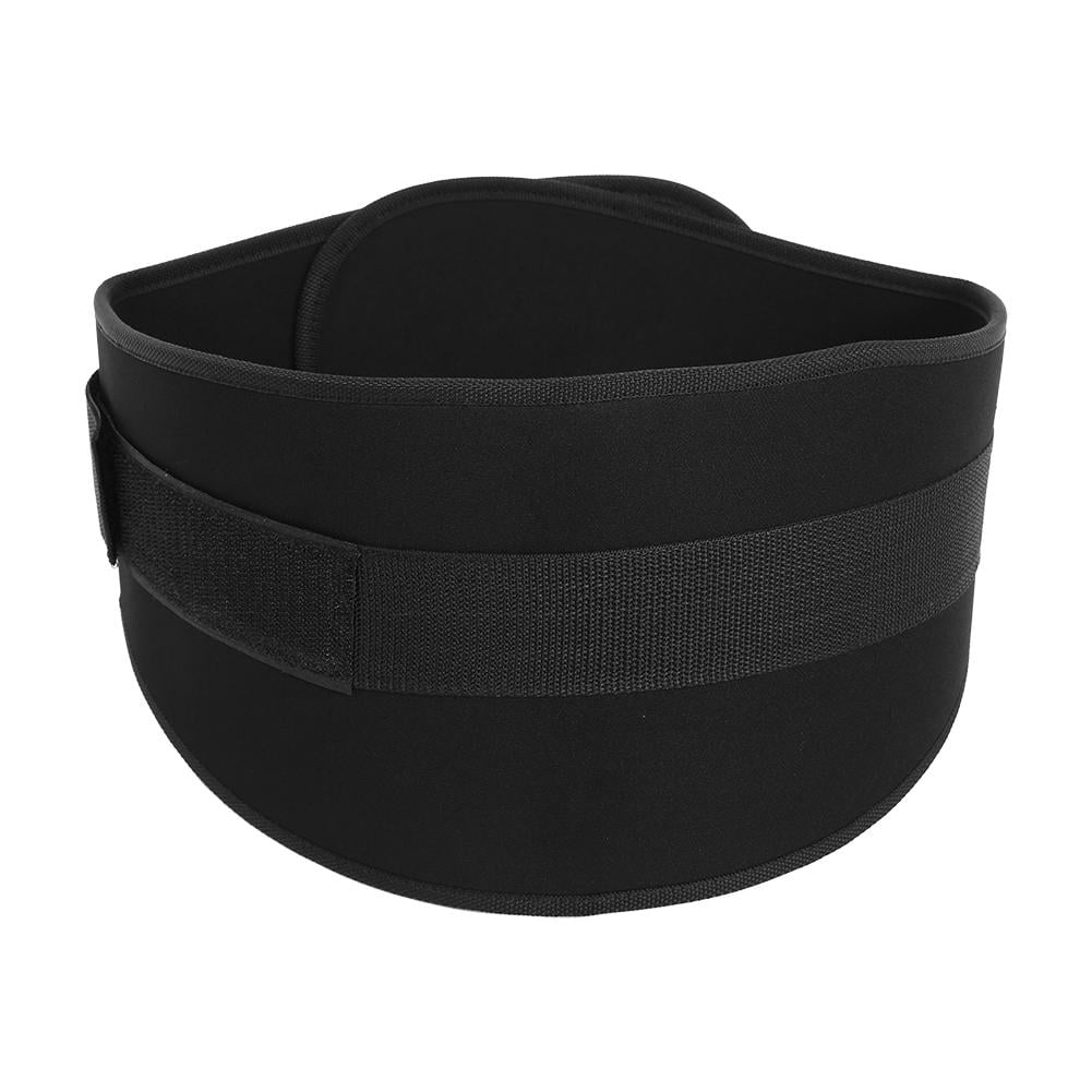 WALFRONT fitness training belt, fit belt,Three Size Black Weightlifting Belt Fitness Belt Waist