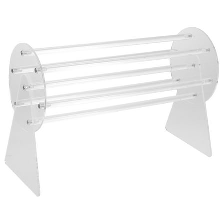 Transparent Acrylic Claw Clip Holder for Hair Styling Highly Durable and Space Saving Design 4.7