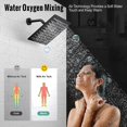 thumbnail image 3 of Cabezal de Ducha de Lluvia de Alta Presi&oacute;n,12 pulgadas Ducha de Lluvia de Acero Inoxidable para el Ba&ntilde;o, Regadera Cuadrado de Alto flujo para Ba&ntilde;o, Ahorro de Agua, 3 of 8