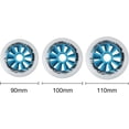 thumbnail image 2 of EcoNesxp Roues de Remplacement pour Patins en Ligne 100mm, 2 of 5