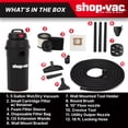 thumbnail image 3 of Shop-Vac 5 Gallon 5.0 PHP Wall Wet & Dry Vacuum, 3 of 13