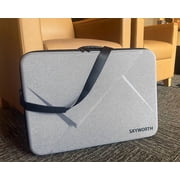Skyworth 24-Inch Portable Display Carrying Case, Compatible with TV, Display, or Monitor – Gray