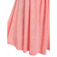thumbnail image 4 of Tank Top de Túnica Cruzado con Anillo de Talla Extra Rosegal  Camisetas sin mangas de talla grande, 4 of 5