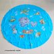 thumbnail image 4 of Tampon D'Arrosage Pour Animaux De Compagnie Rociador para perros Piscina a prueba de fugas Splash Pad Plegable para perros o niños (150 cm), 4 of 5