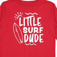 thumbnail image 4 of Inktastic Little Surf Dude with Surfboard Boys Long Sleeve Toddler T-Shirt, 4 of 5