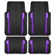 thumbnail image 1 of Tapetes para auto CAR PASS de goma impermeable de alta resistencia, 4 piezas, 1 of 9