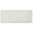 thumbnail image 1 of Autumn Kitchen Mat, Yellow Rain Drops Pattern Moisture Condensed from Atmosphere Print, Plush Decorative Kitchen Mat with Non Slip Backing, 47" X 19", Mustard Black White, by Ambesonne, 1 of 1