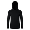 thumbnail image 6 of LRen Boys Rash Guard Fishing Hoodie UPF 50+ Long Sleeve Swim Shirts Kids Quick Dry Sun Protection Athletic UV Swim Shirt Size 5-6 Years, 6 of 9