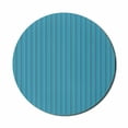 thumbnail image 1 of Modern Mouse Pad for Computers, Geometrical Theme Abstract Concept Along Retro Stripes Shapes in Bluish Colors, Round Non-Slip Thick Rubber Modern Gaming Mousepad, 8" Round, Sky Blue, by Ambesonne, 1 of 2
