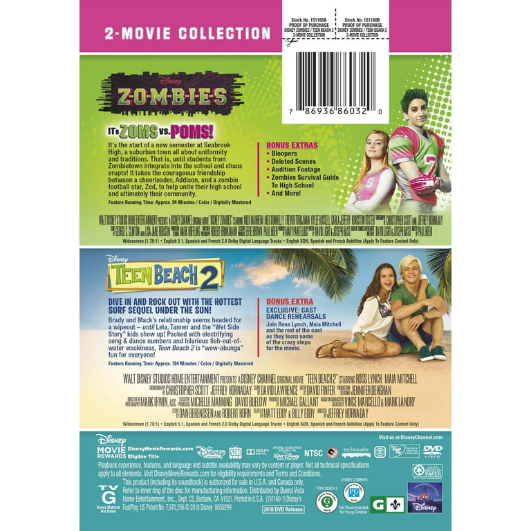 Disney Zombies [DVD] [2018]