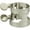 Silver, variant on Bonade Soprano Saxophone Ligatures Nickel - Regular - Ligature Only