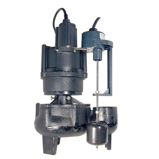 BurCam Pumps 400500E 1/2HP Replacement Sewage Pump For Easy Flush