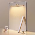 thumbnail image 4 of Wood Mirror Front Light 800mAh Magnetic Mirror Fill Light Bar Wooden LED Makeup Mirror Light 360° Rotatable Bath Mirror Lamp 3-Level Dimmable Dressing Table Touch Night Lamp, 4 of 11