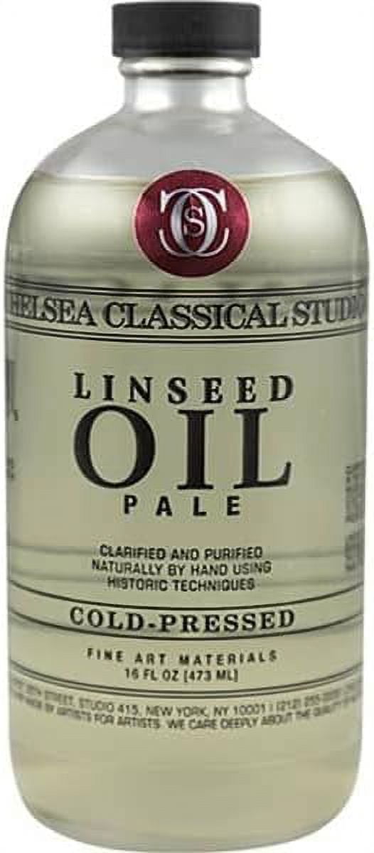 Chelsea Classical Studio Linseed Paint Medium Cold Pressed Extra Pale