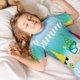 thumbnail image 5 of Balery Hello Summer Gnome 1 Conjunto de Pijama Infantil de Manga Corta con Estampado – Ropa de Dormir de Algodón Suave-X-Large, 5 of 6