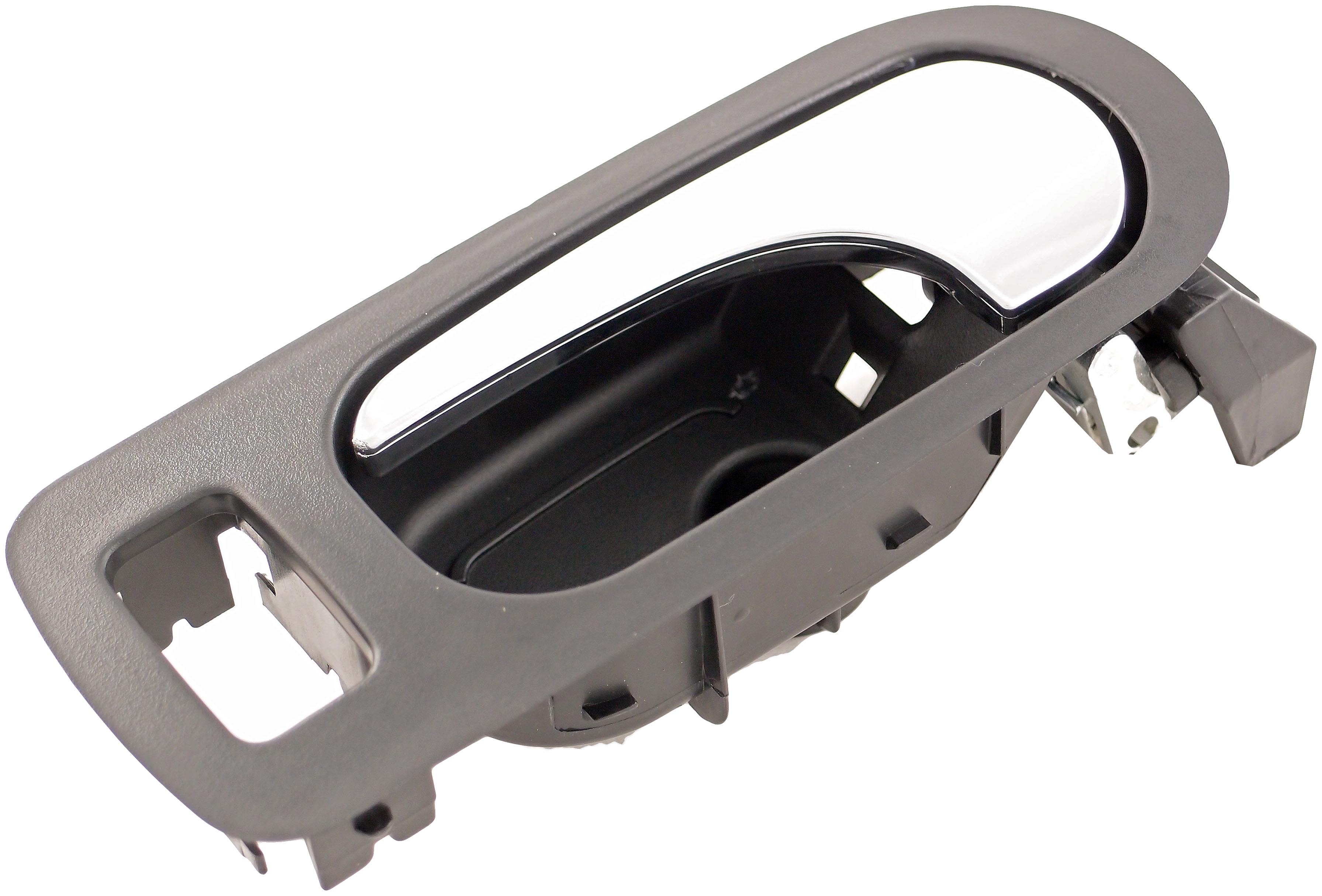Dorman 81820 Front Driver Side Interior Door Handle for Specific Buick Models, Chrome Lever; Black Housing