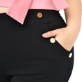 thumbnail image 4 of Pantalón pierna ancha Roman Fashion 2202 Negro Talla 38, 4 of 7