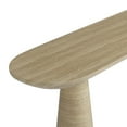 thumbnail image 4 of TOV Furniture Sandra Faux Travertine Indoor/Outdoor Console Table, 4 of 7