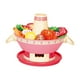 thumbnail image 2 of Juego de cocina de simulación con música y luz con accesorios de comida para aprender Rosado, 2 of 9