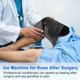thumbnail image 2 of Máquina de terapia de hielo Egfvcbo inalámbrica 6.2L para la recuperación de la rodilla, 2 of 7