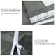 thumbnail image 2 of Bolsa de almacenamiento colgante Irfora Bolsa para colgar la ropa sucia Organizador para colgar en la puerta con cremallera Bolsa de almacenamiento para colgar en la pared Bolsa de gran capacidad par Irfora Bolsa de almacenamiento colgante, 2 of 7