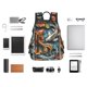 thumbnail image 4 of Fotbe Colorful Koi Fish Art Mochila Ligera para Hombres y Mujeres - Duradera y Resistente al Agua, Ideal para Escuela, Trabajo, Viajes y Uso Diario, 4 of 7
