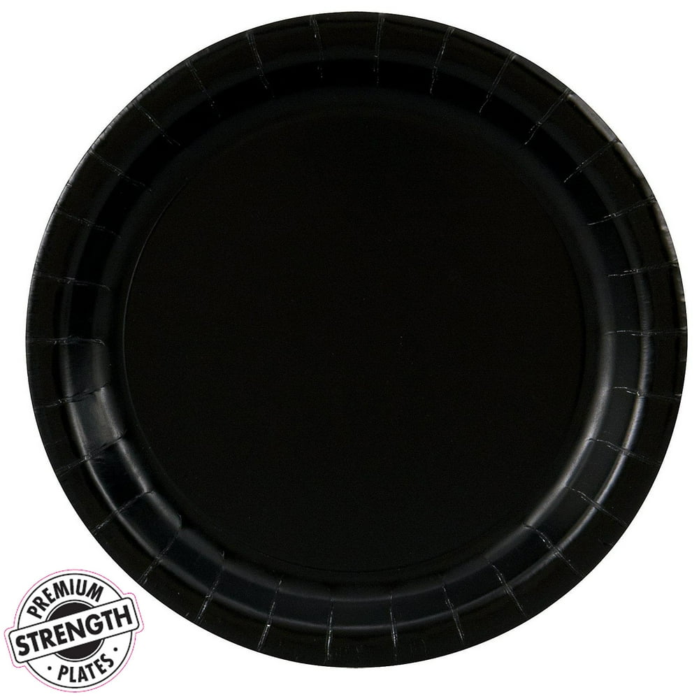 Dinner Plate Black (24 Count)