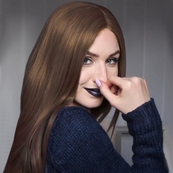 Qliuoazw Invisible Hair Extension Blends Seamlessly With Hair Luxuriously Long 22 inch