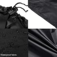 thumbnail image 3 of (120 Negro) Funda para arenero, funda para arenero, funda para arenero, Oxford impermeable y a prueba de polvo, con cordón, para arenero, piscina, jardín o granja., 3 of 5