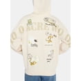 thumbnail image 5 of Disney Winnie the Pooh Women’s Graphic Zip-Up Hoodie Sweatshirt, Sizes XXS-XXL, 5 of 6
