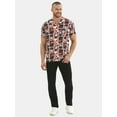 thumbnail image 2 of Chucky Men's & Big Men's Graphic Button Shirt with Short Sleeves, Sizes XS-3XL, 2 of 5