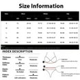 thumbnail image 3 of WTOBBY Women's Skirt Style Two-Piece Swimsuit Printed Bikini Set Sexy High Waisted with Bra Pads Non-Steel Support Swimwear,Blue L, 3 of 4