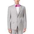 thumbnail image 2 of Sean John - Abrigo deportivo de ajuste clásico para hombre, gris, 42 regular, 2 of 2