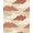 Beige Terracotta, Pattern 2, variant on ODIKA Tonal Motif Drifting Forms Minimalist Abstract Scandinavian Drift Playful Foldable Easy Care for Master Suite, California King, Under Bed