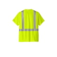 thumbnail image 4 of CornerStone ANSI 107 Class 2 Mesh Tee | Reflective Safety T-Shirt for Men & Women, Comfortable High Visibility Clothing, 4 of 4