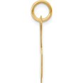 thumbnail image 2 of 10K Yellow Gold Large Fancy Script Letter K Initial Charm - Jbsp, 2 of 5