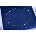 thumbnail image 4 of 14k Yellow Gold Station Necklace, 4 of 4