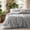 04-Gray, variant on U by Bedsure 3 Pieces Sage Green Queen Size Comforter Sets, Cute Flowers Botanical Lightweight Soft Bedding Set With 2 Pillow Shams