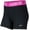 Fuchsia, variant on Nike Women's Victory Base Layer 5" Training Shorts (Black/Fuchsia, X-Small)
