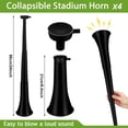 thumbnail image 2 of Bocina de estadio plegable Outus Vuvuzela de plástico, 60 cm, 4 unidades, 2 of 7