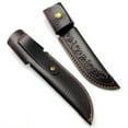 thumbnail image 4 of Camping Scabbard with Waist Clip, PU Leather Holster for Outdoor Knife and Gear, 4 of 7