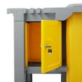 thumbnail image 5 of Dryser Commercial Janitorial Cleaning Cart on Wheels - Housekeeping Caddy with Key-Locking Cabinet, 5 of 7